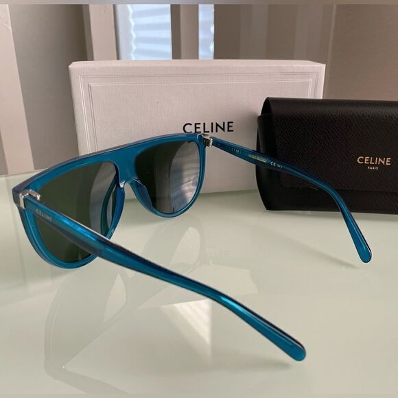 New CELINE Acetate Thin Shadow SS17 Sunglasses - Picture 8 of 10